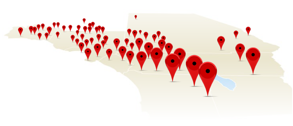 Urgent care finder map